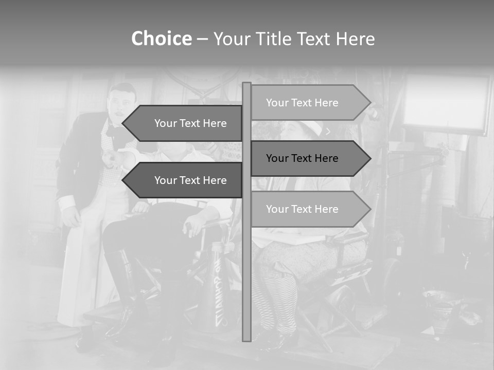 Job Show Business Watching PowerPoint Template