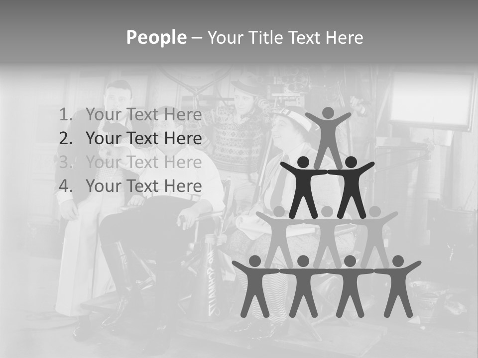 Job Show Business Watching PowerPoint Template