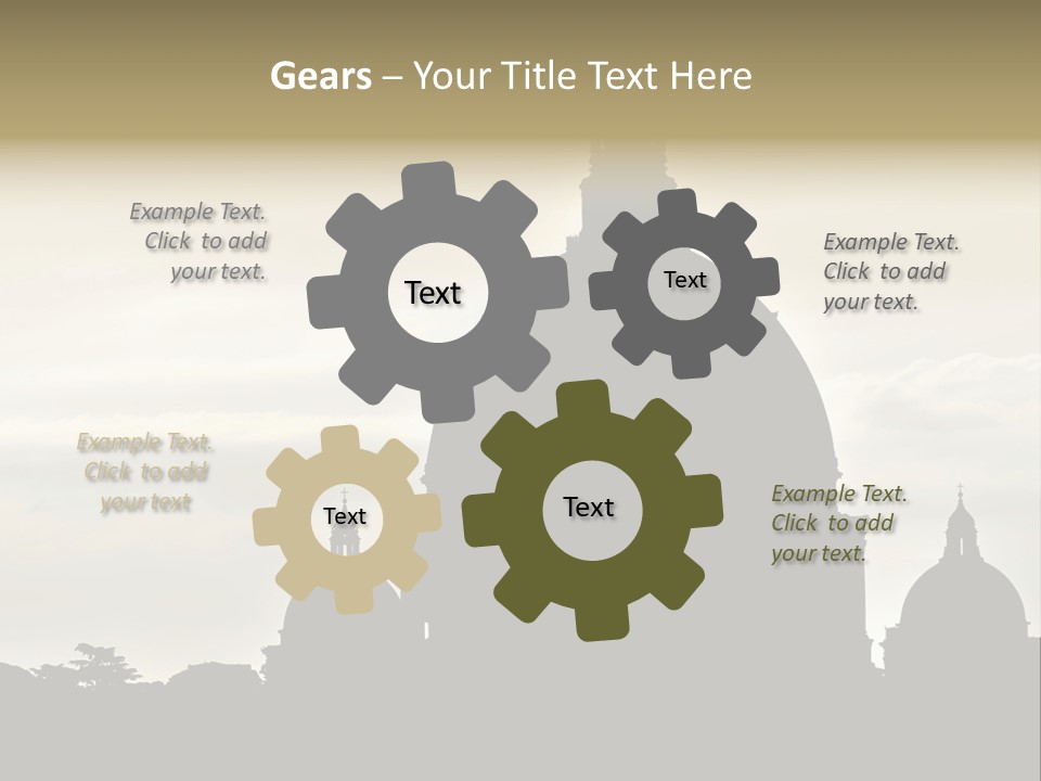 City Historic Vatican PowerPoint Template