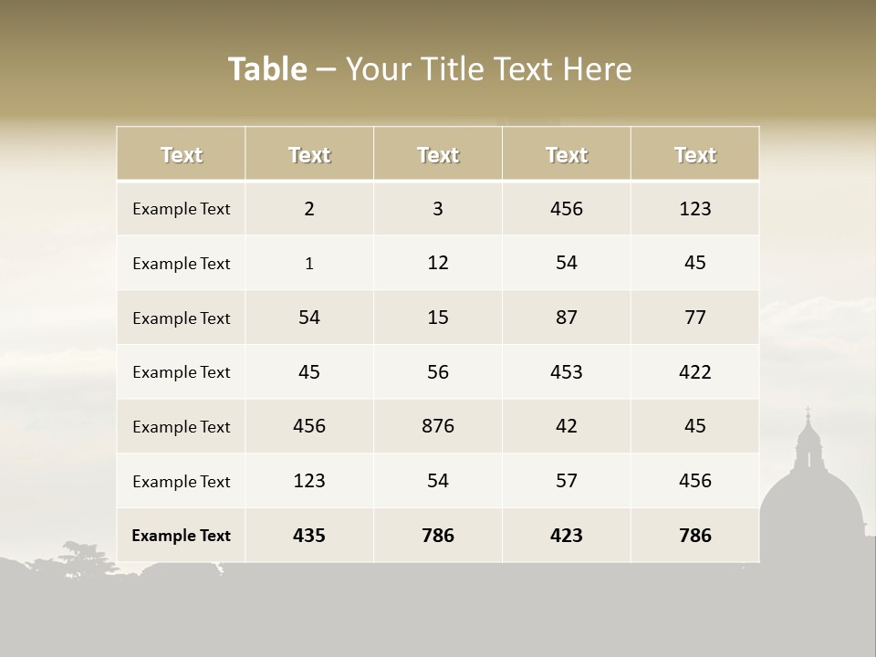 City Historic Vatican PowerPoint Template