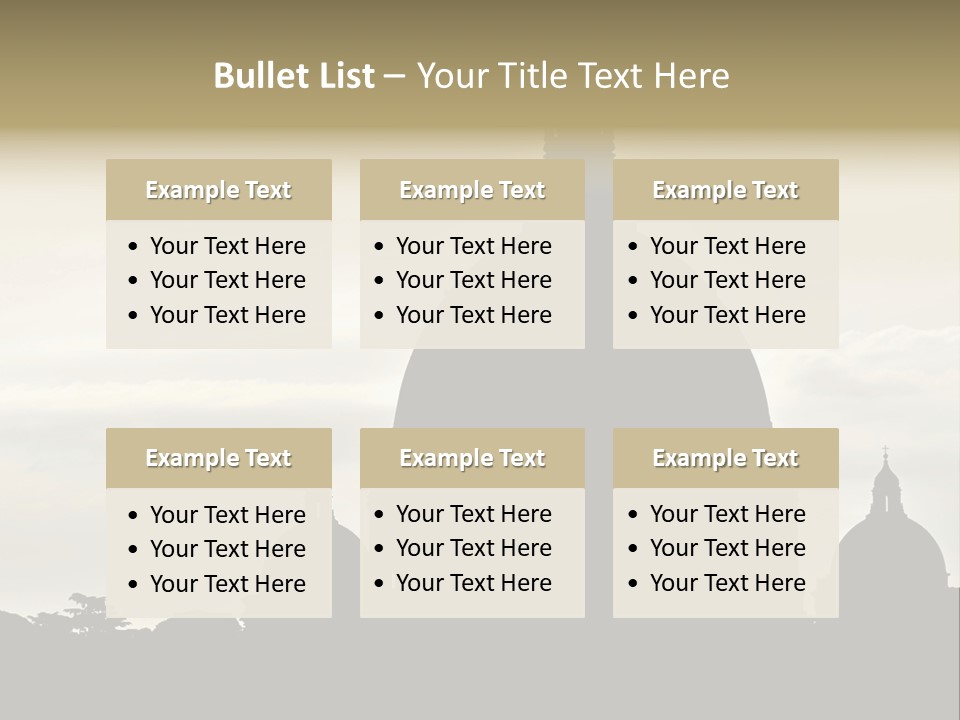 City Historic Vatican PowerPoint Template