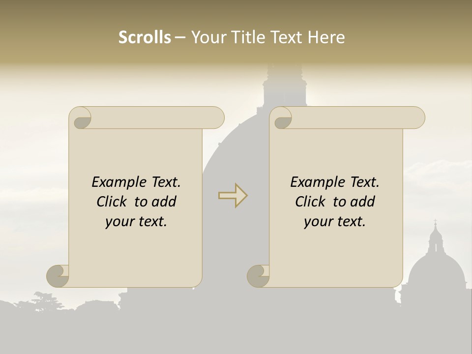 City Historic Vatican PowerPoint Template