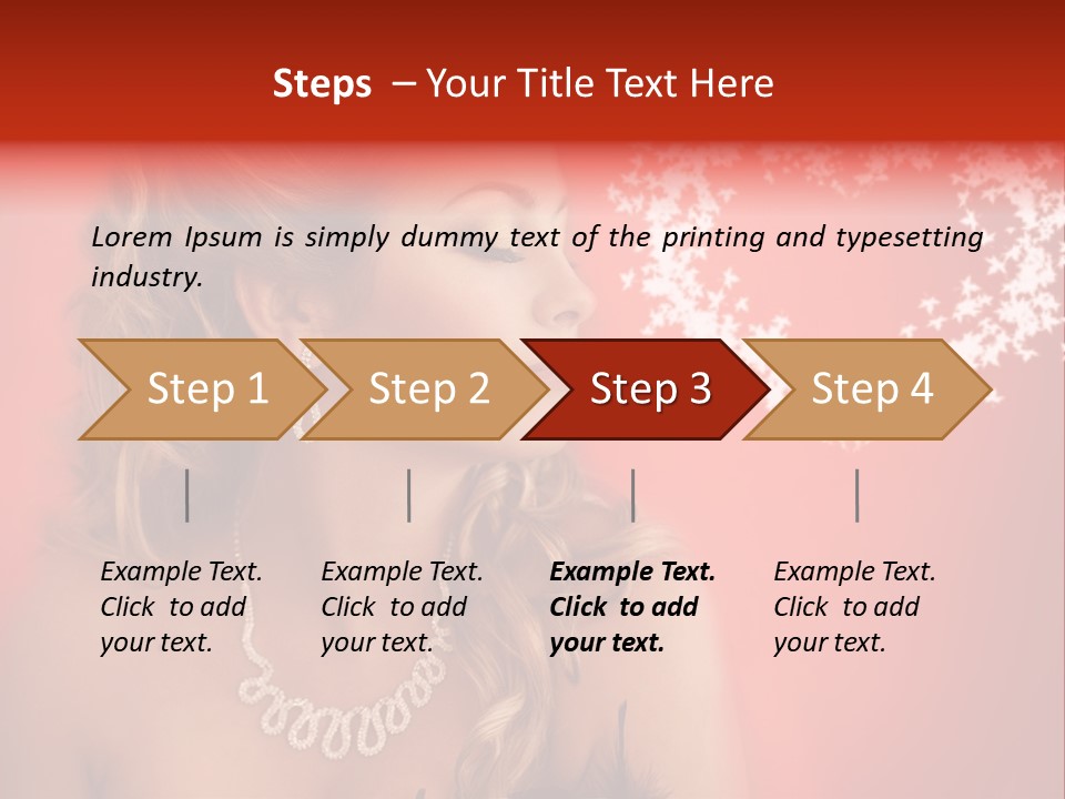 Holiday Big Paper PowerPoint Template