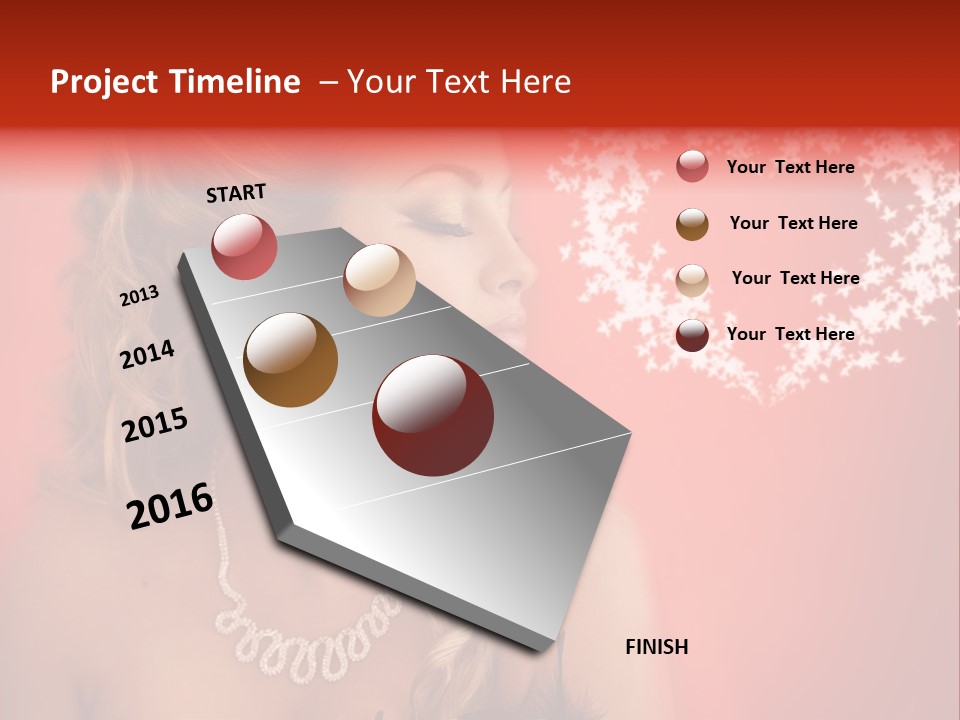 Holiday Big Paper PowerPoint Template