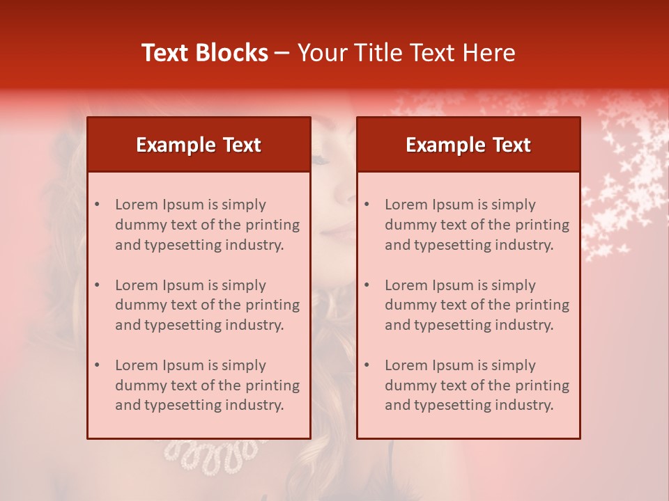 Holiday Big Paper PowerPoint Template