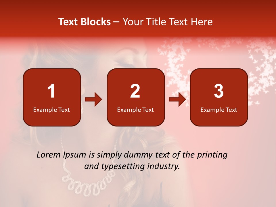 Holiday Big Paper PowerPoint Template