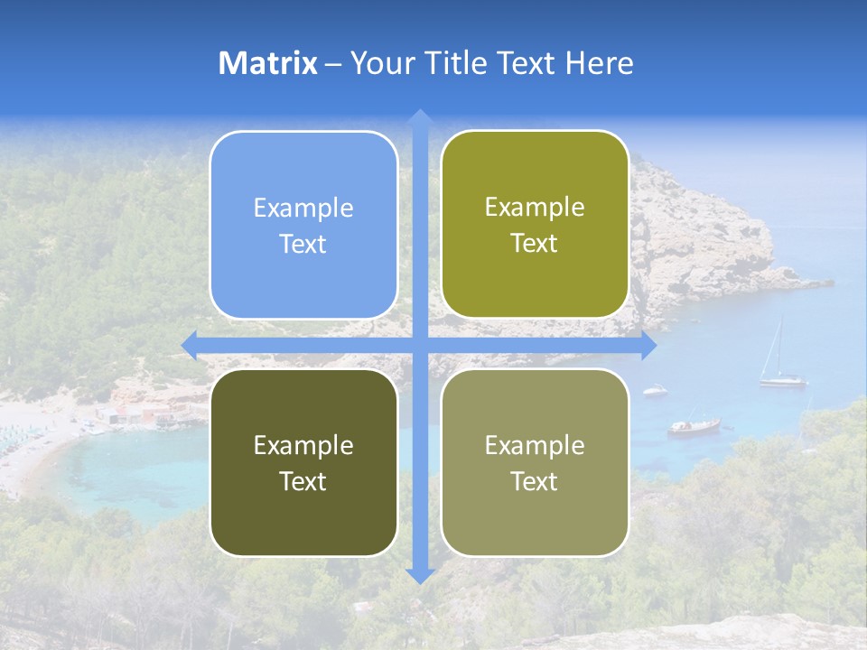 Desk Working College Student PowerPoint Template