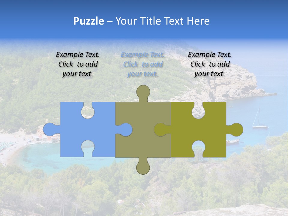 Desk Working College Student PowerPoint Template