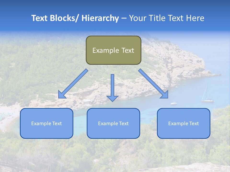 Desk Working College Student PowerPoint Template