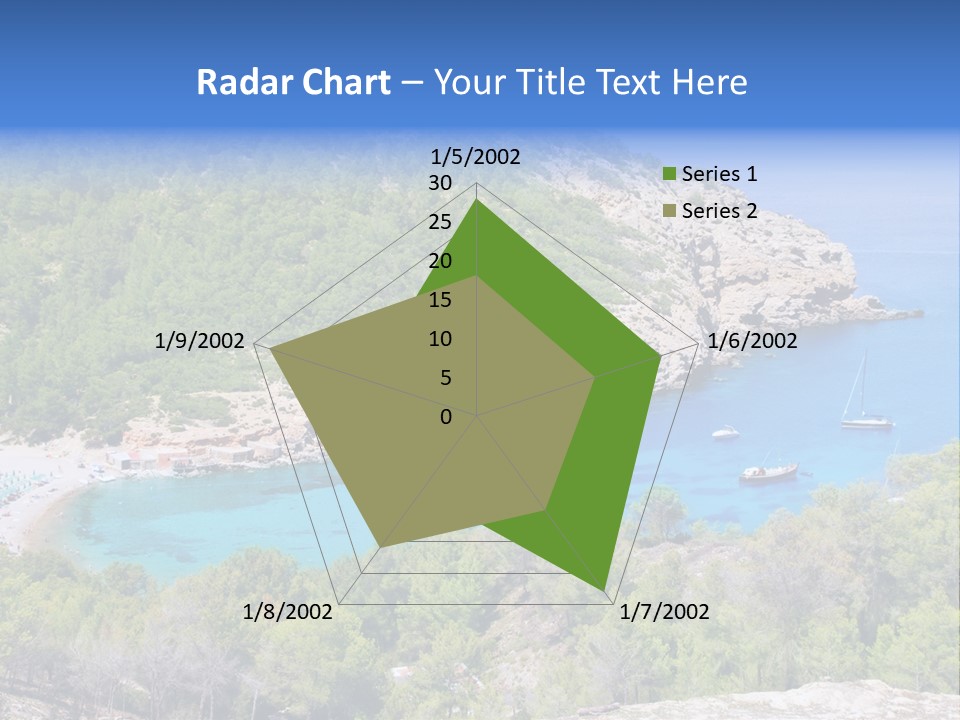 Desk Working College Student PowerPoint Template
