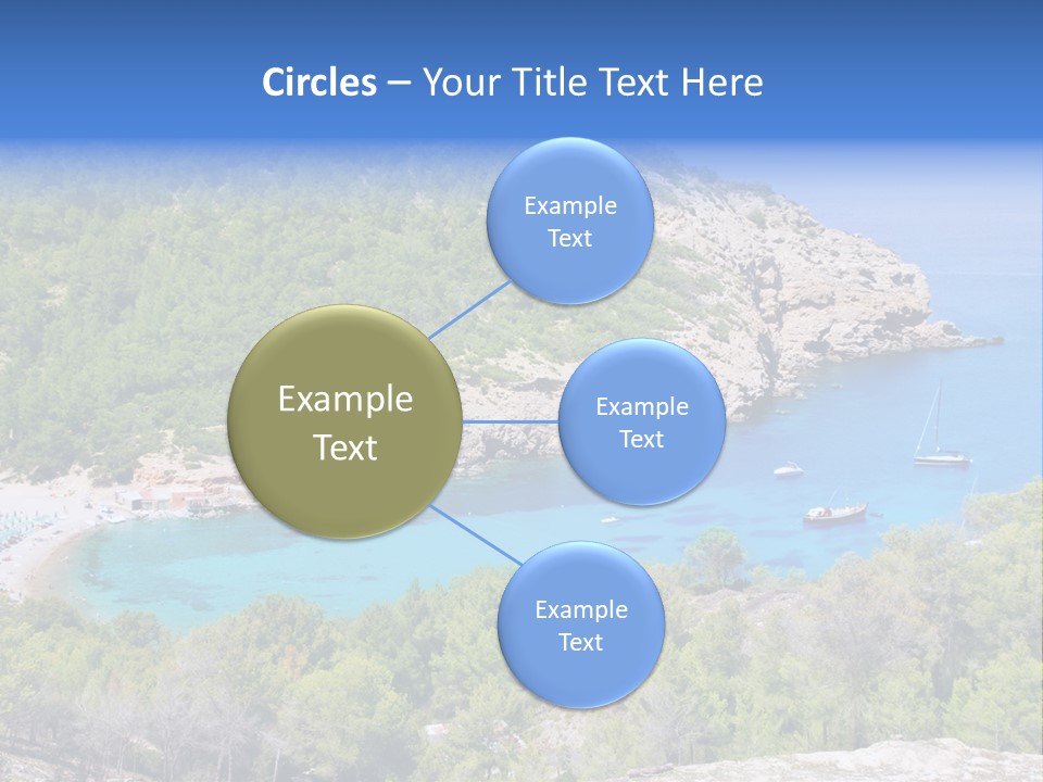 Desk Working College Student PowerPoint Template