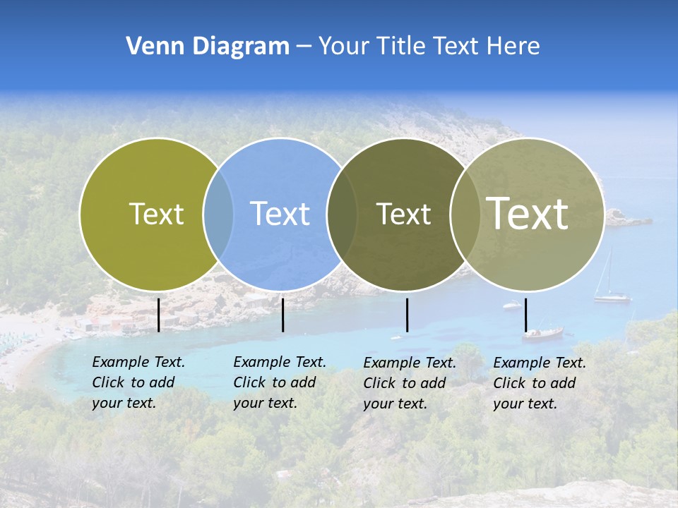 Desk Working College Student PowerPoint Template
