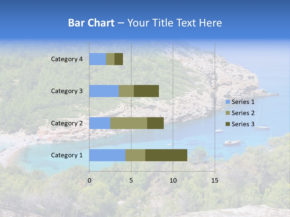 Desk Working College Student PowerPoint Template