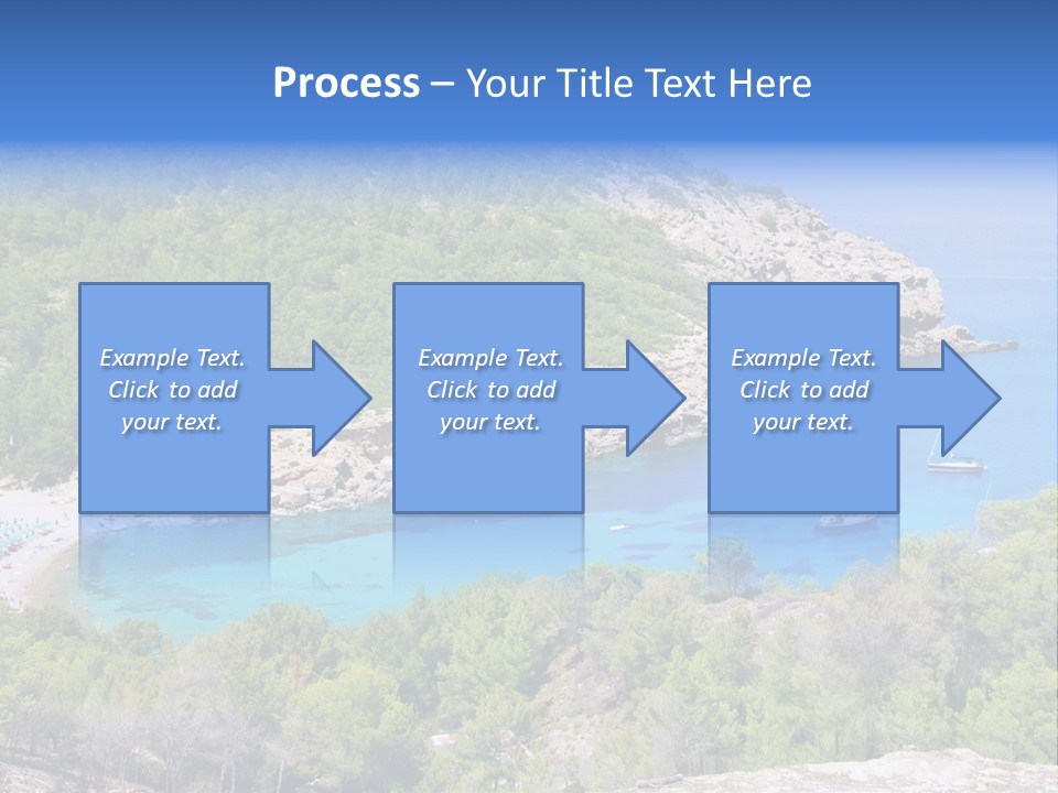 Desk Working College Student PowerPoint Template