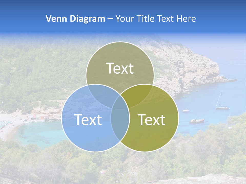 Desk Working College Student PowerPoint Template