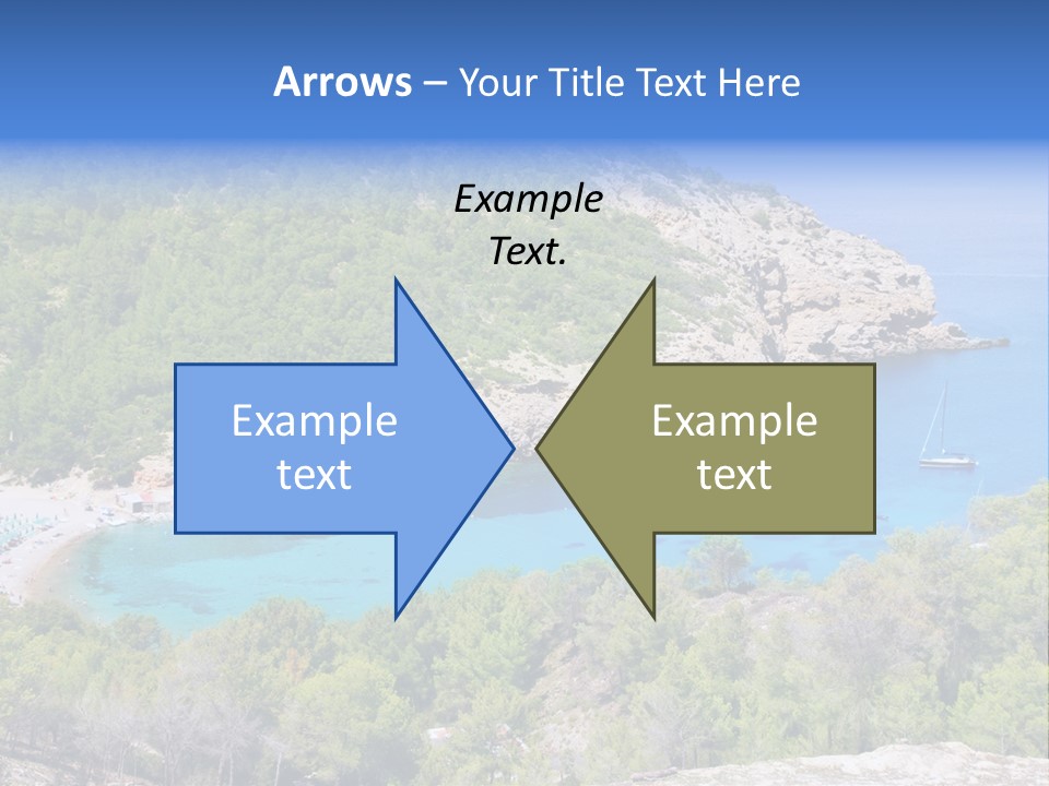 Desk Working College Student PowerPoint Template