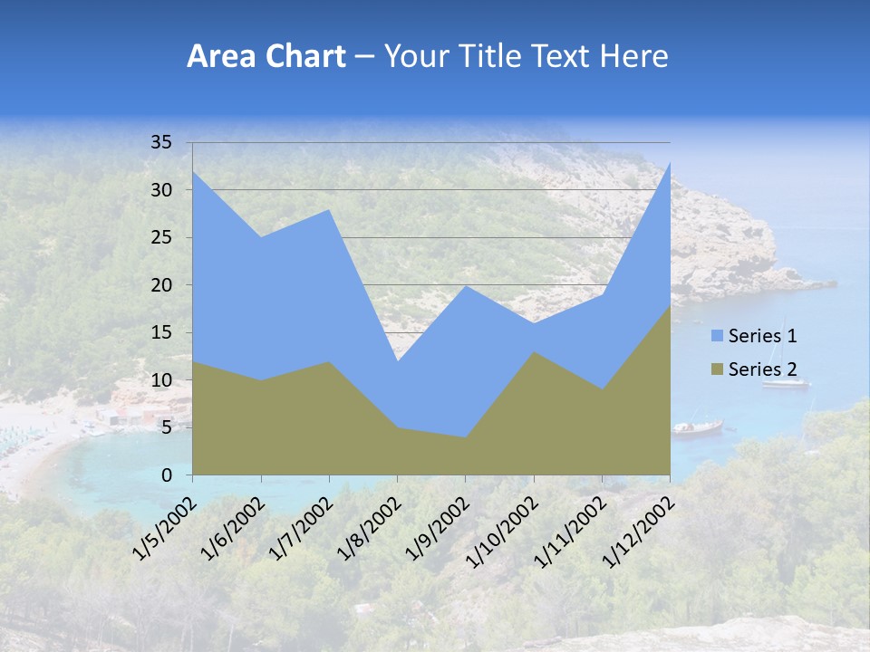 Desk Working College Student PowerPoint Template