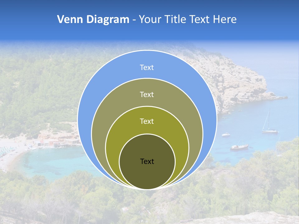 Desk Working College Student PowerPoint Template