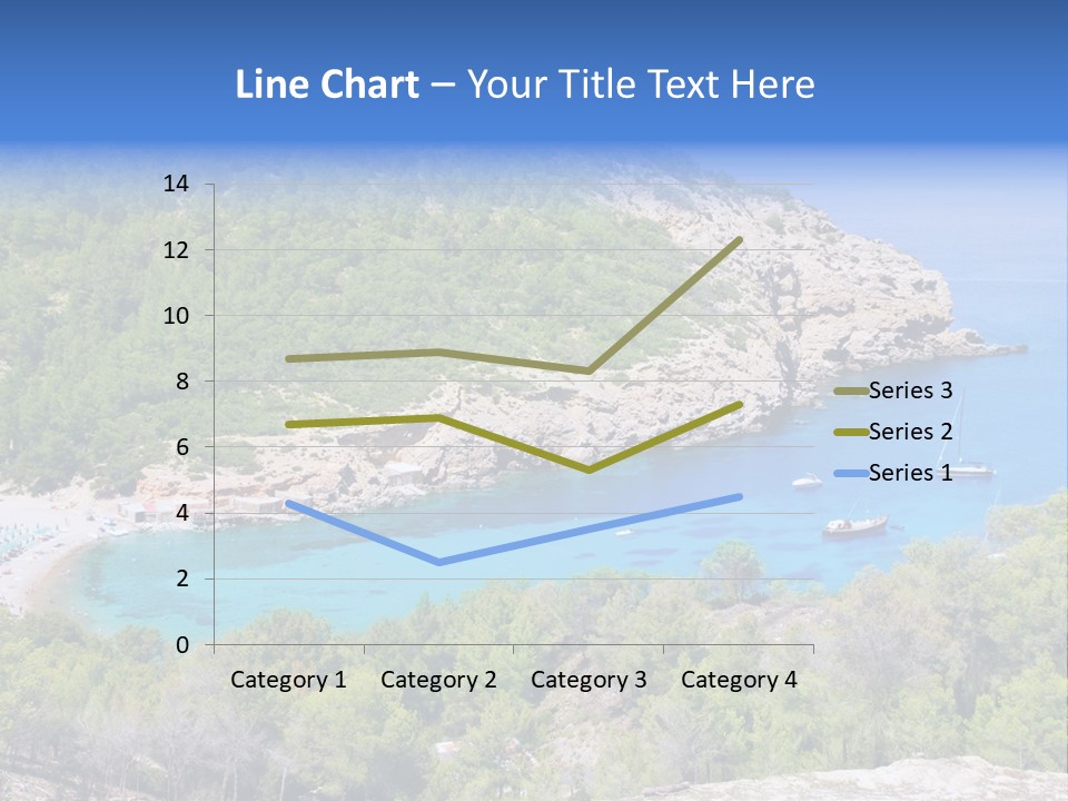 Desk Working College Student PowerPoint Template