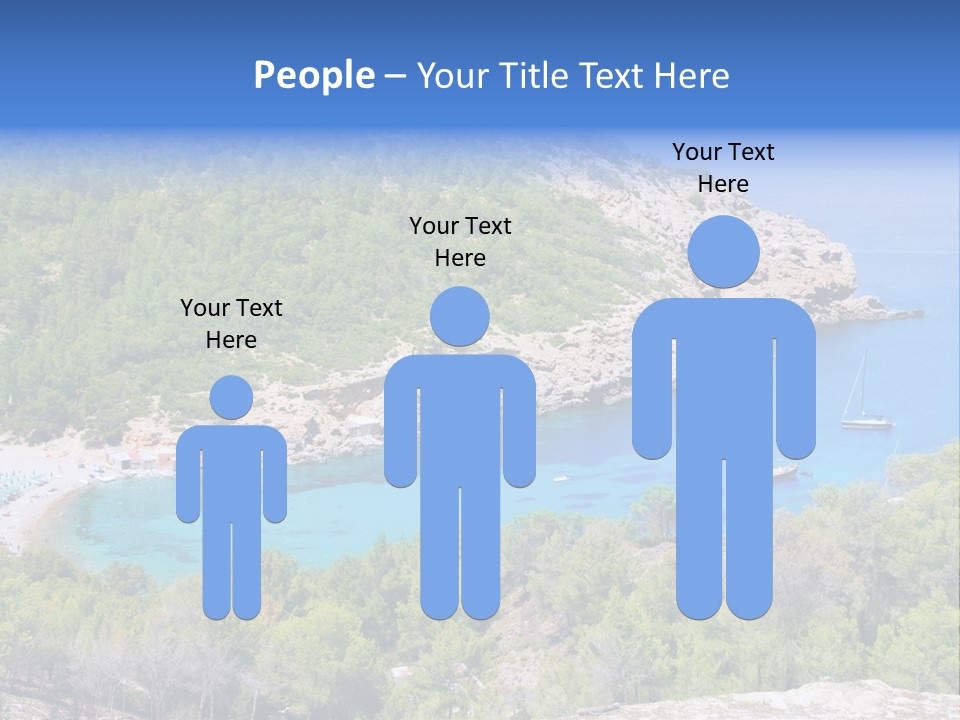 Desk Working College Student PowerPoint Template