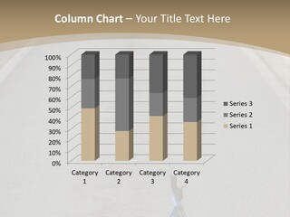 Asphalt Bicycle Fall PowerPoint Template