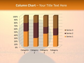 Sunset Green Individual Sport PowerPoint Template