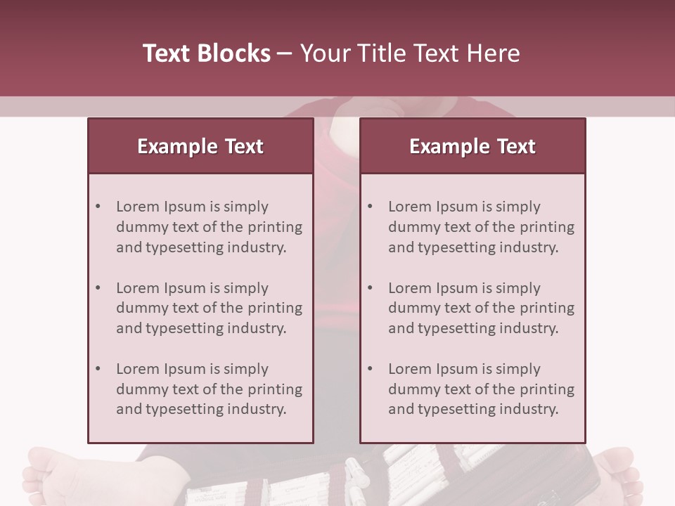 Person Alternative Therapy Health PowerPoint Template