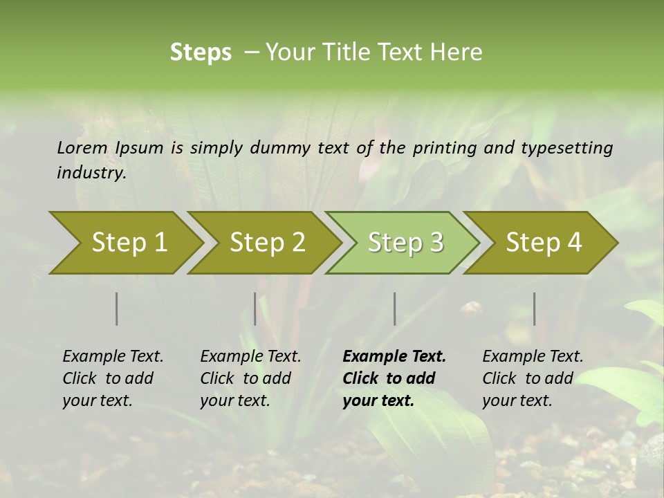 Nature Bearer Landscape PowerPoint Template