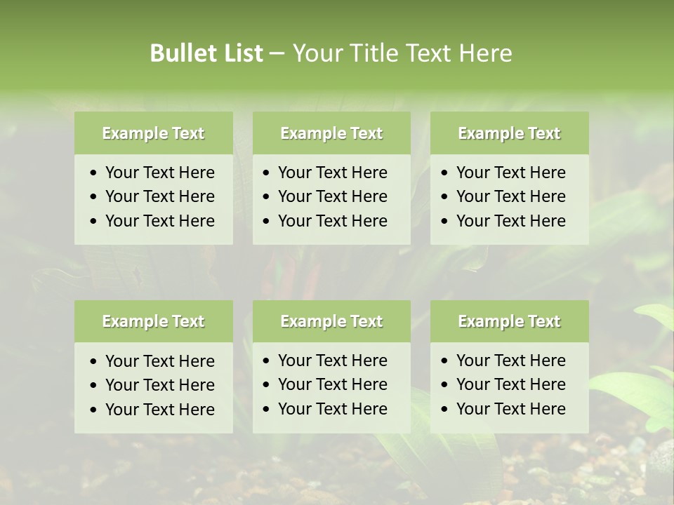 Nature Bearer Landscape PowerPoint Template
