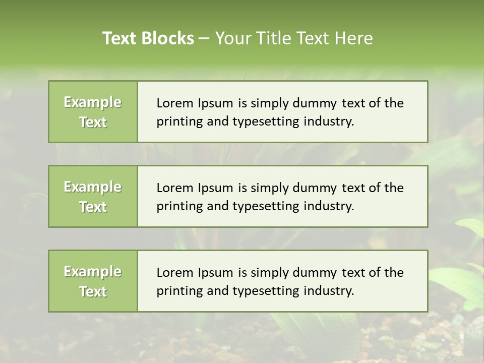 Nature Bearer Landscape PowerPoint Template