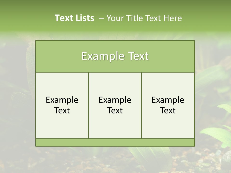 Nature Bearer Landscape PowerPoint Template