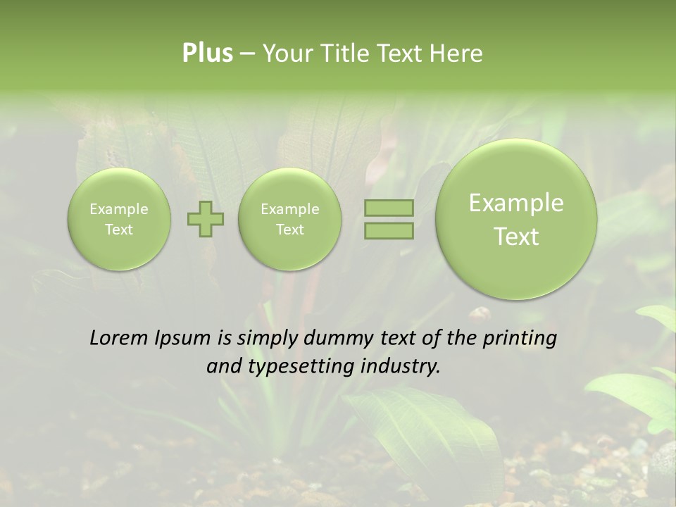 Nature Bearer Landscape PowerPoint Template