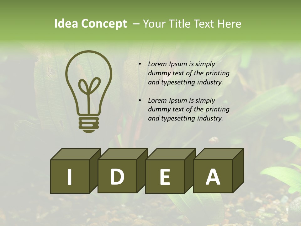 Nature Bearer Landscape PowerPoint Template