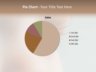 Caucasian Cute Small PowerPoint Template