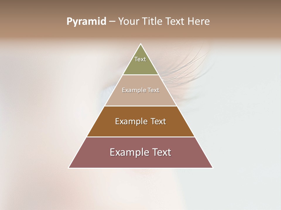 Caucasian Cute Small PowerPoint Template