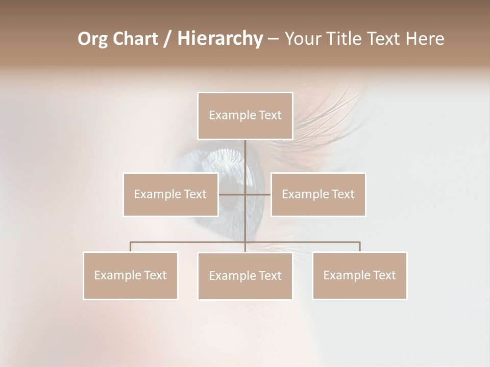 Caucasian Cute Small PowerPoint Template