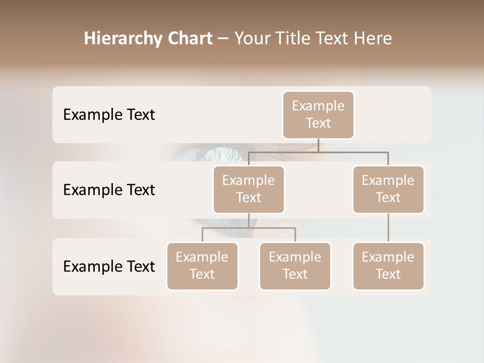 Caucasian Cute Small PowerPoint Template