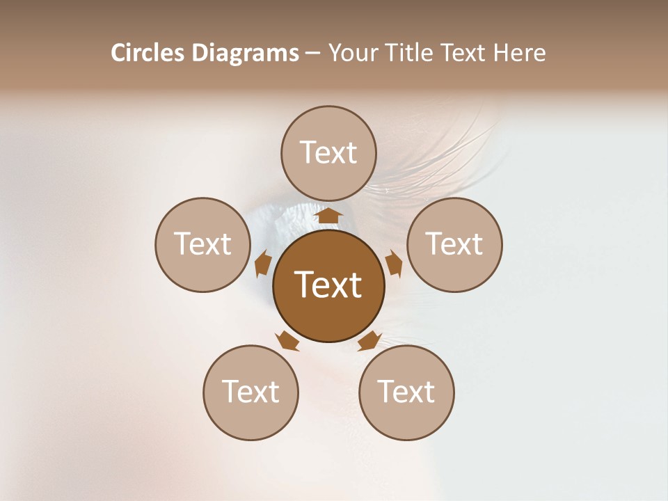 Caucasian Cute Small PowerPoint Template