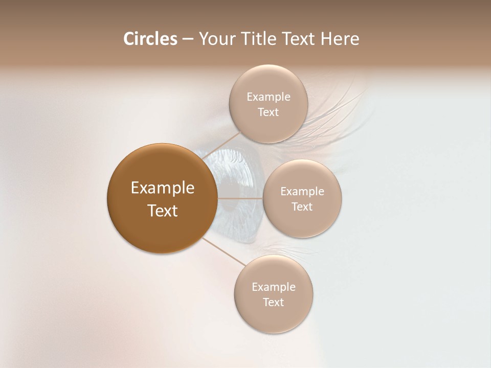 Caucasian Cute Small PowerPoint Template