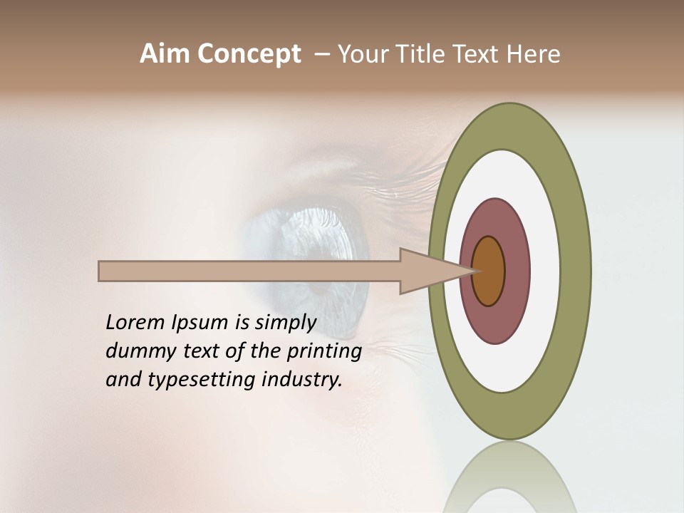 Caucasian Cute Small PowerPoint Template