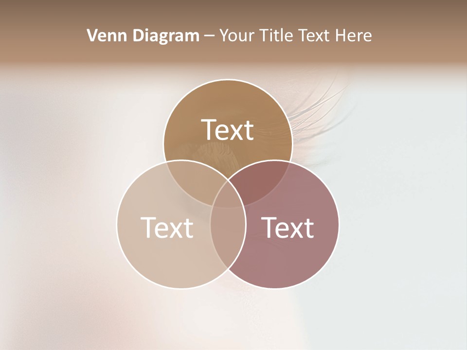 Caucasian Cute Small PowerPoint Template