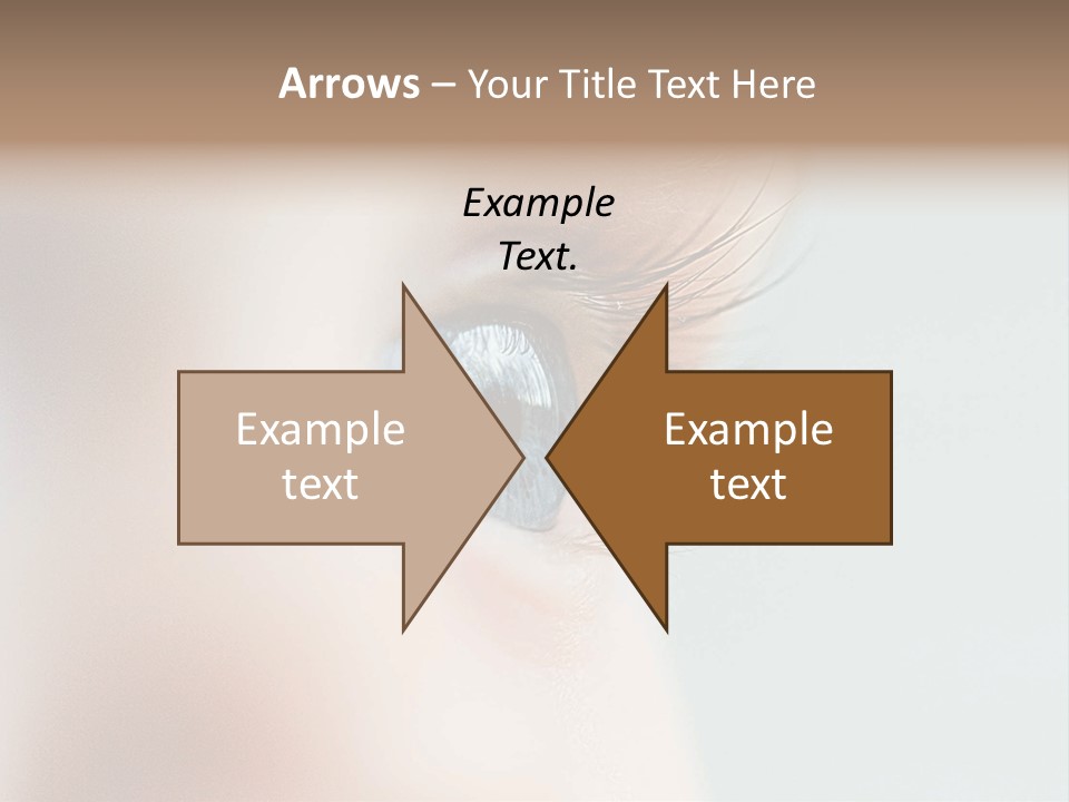 Caucasian Cute Small PowerPoint Template