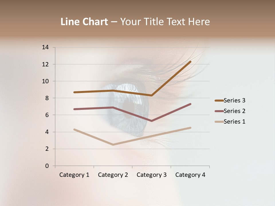 Caucasian Cute Small PowerPoint Template