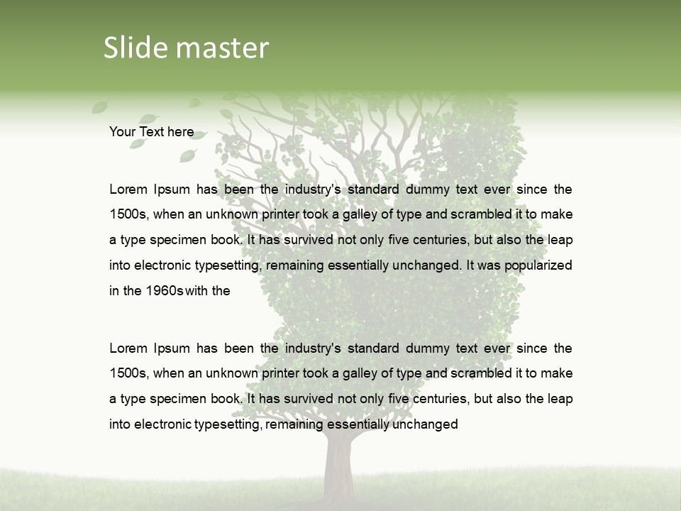 Dealing With Dementia Brain Ideas PowerPoint Template