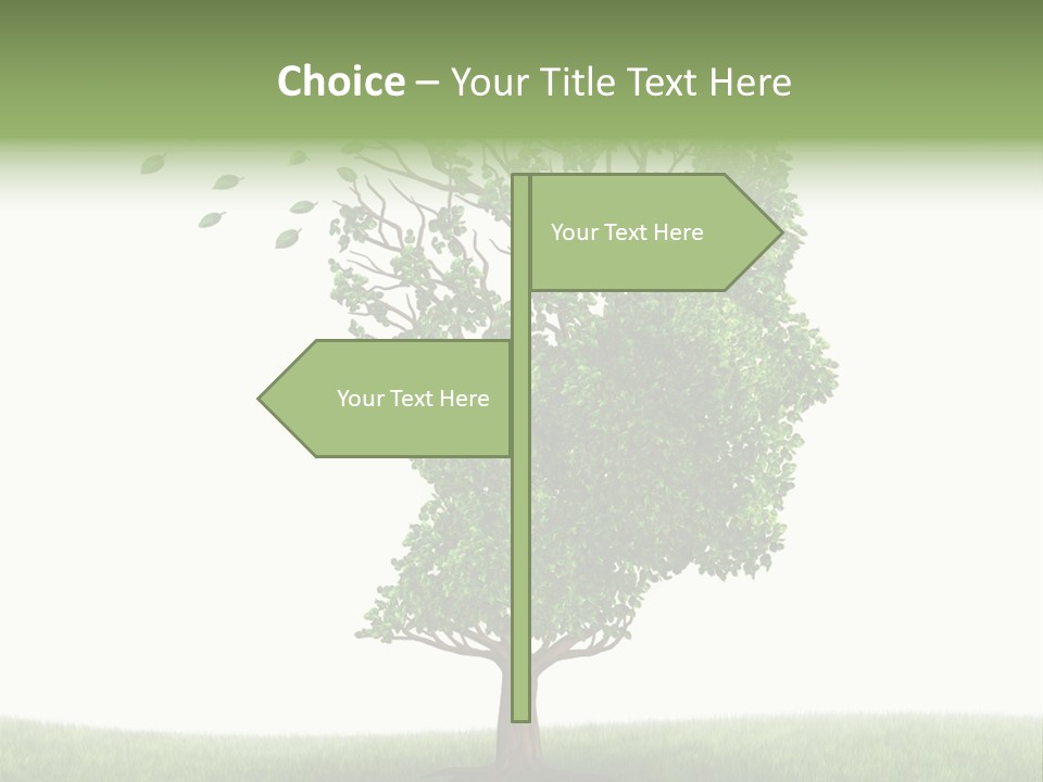 Dealing With Dementia Brain Ideas PowerPoint Template