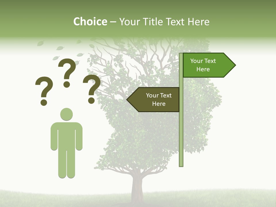 Dealing With Dementia Brain Ideas PowerPoint Template