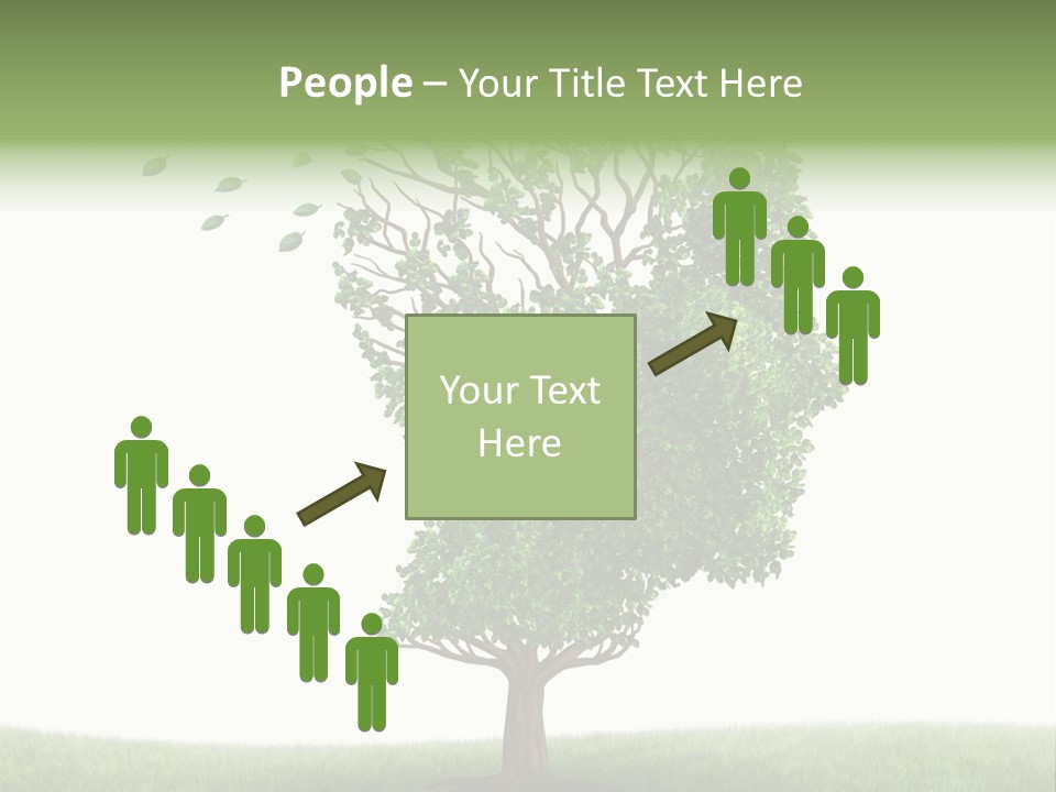 Dealing With Dementia Brain Ideas PowerPoint Template