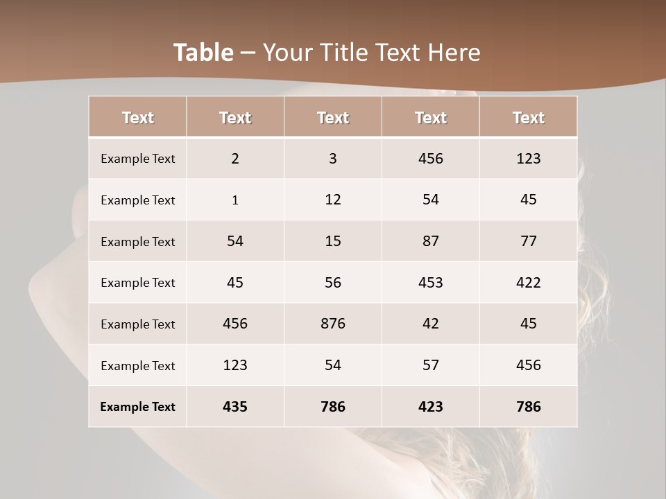 Pretty Background Cute PowerPoint Template