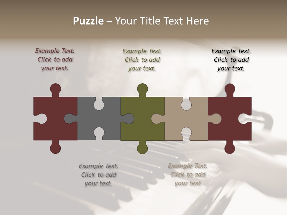 Compose Note Abstract PowerPoint Template