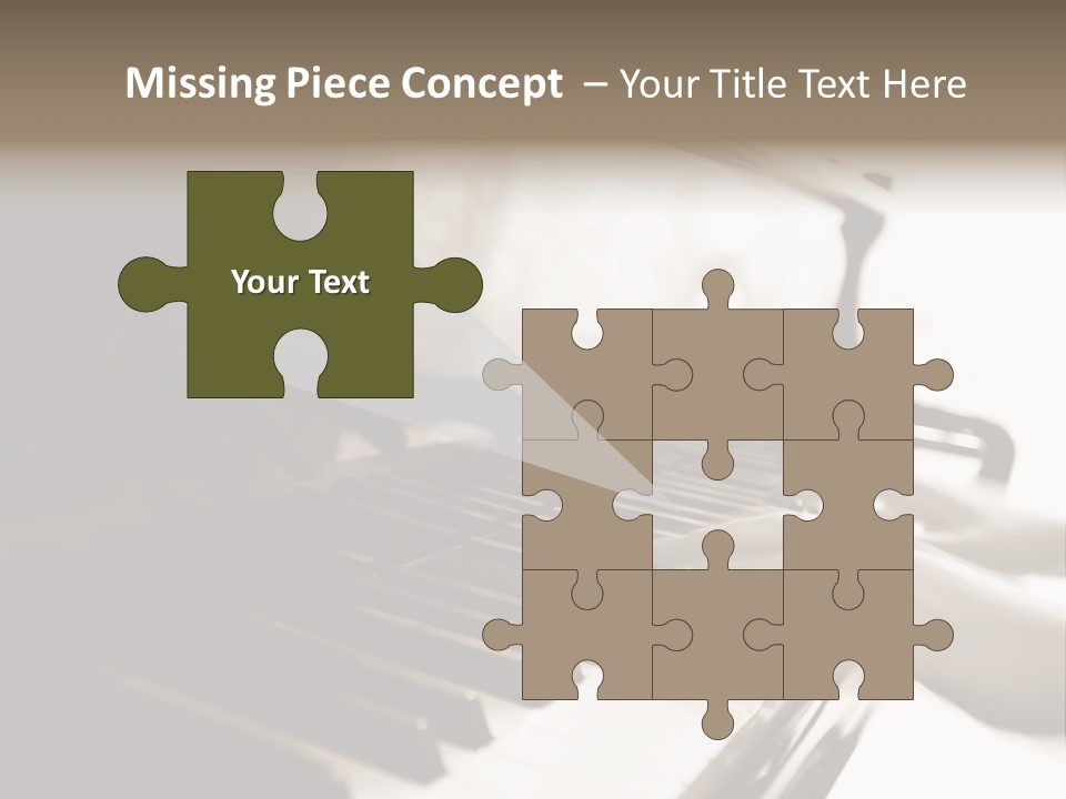 Compose Note Abstract PowerPoint Template